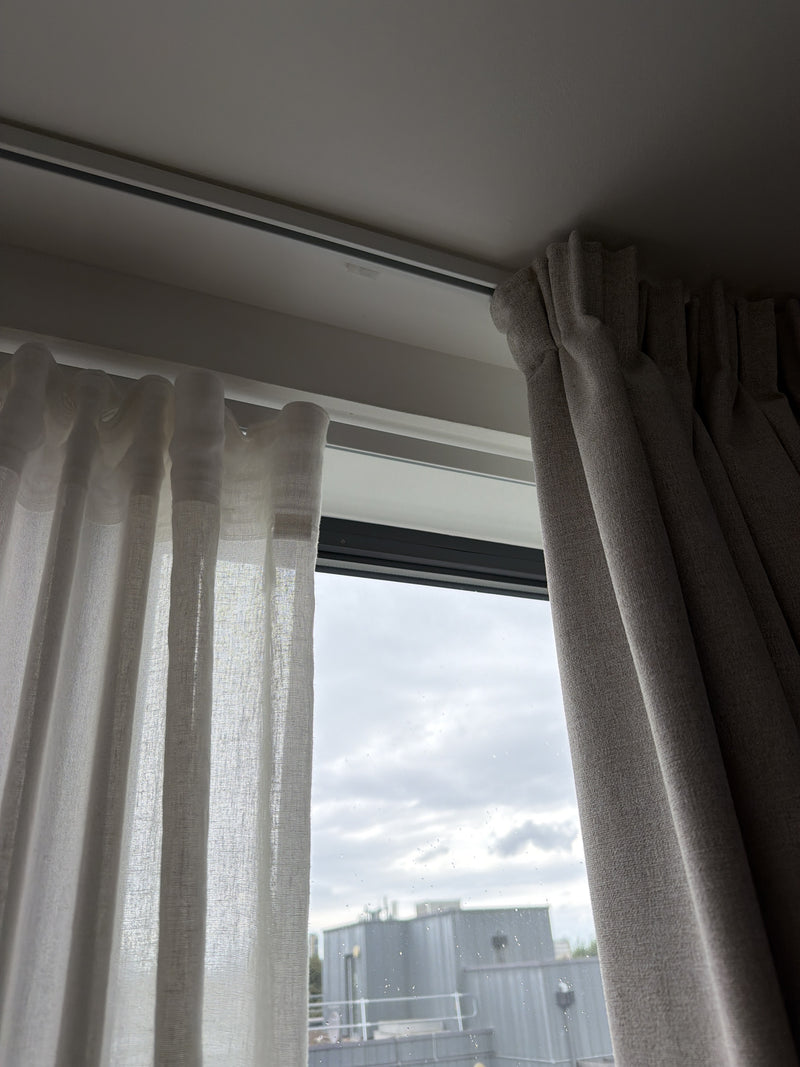 Silent Gliss 1080 Curtain Track in White