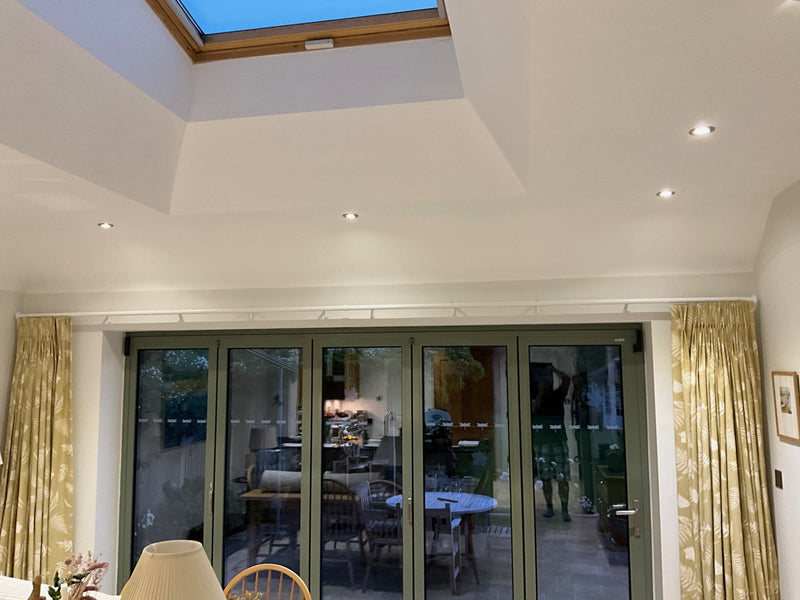 Silent Gliss 7600 Metropole installed, customer photo from Chris