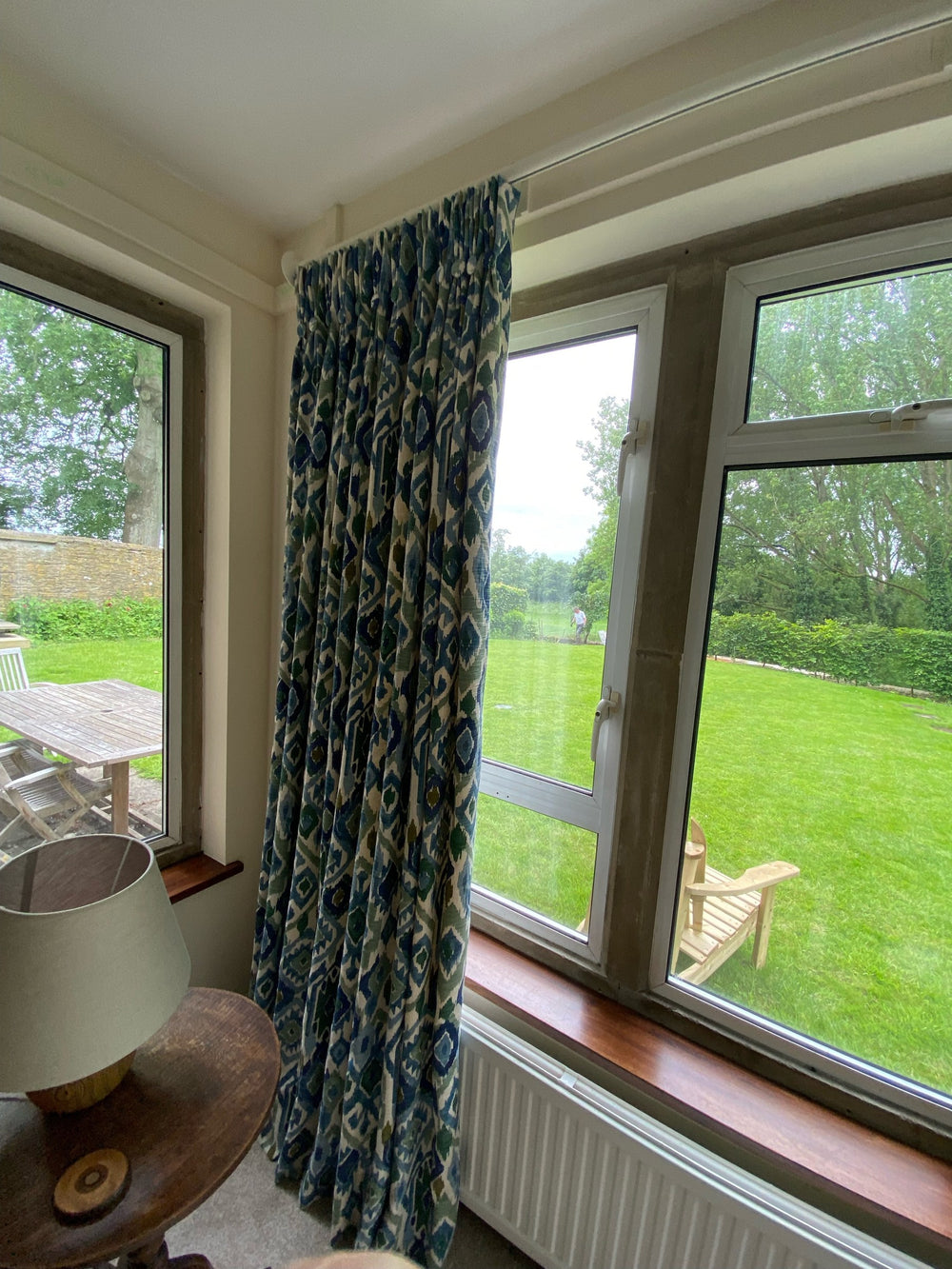 Silent Gliss 7610 Metropole installed, customer photo from Helen