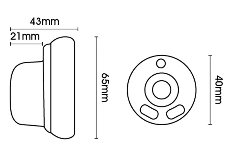 35mm Recess Bracket