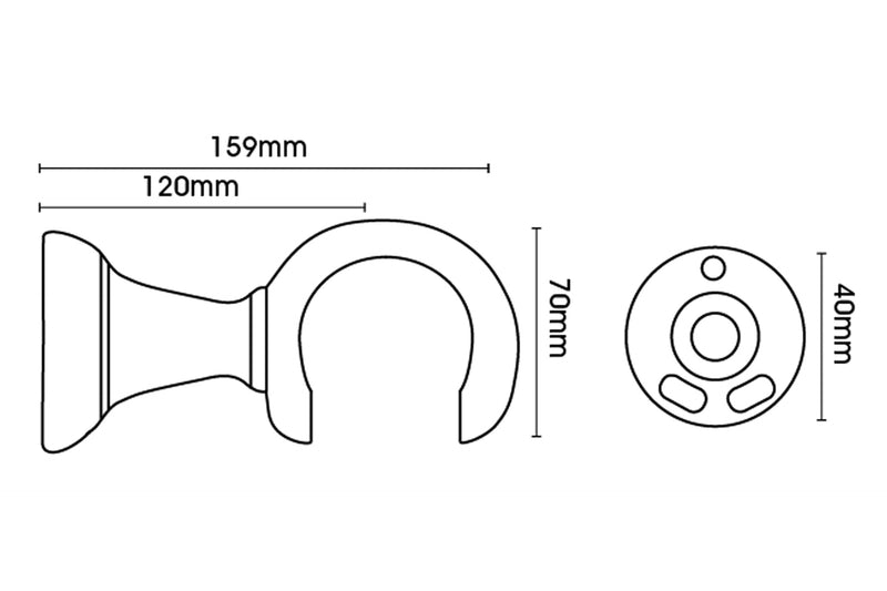 45mm Clasp Bracket