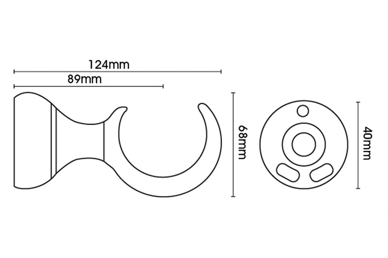 45mm Cup Bracket