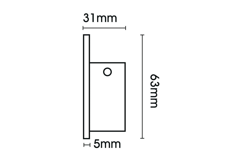 50mm Recess Bracket