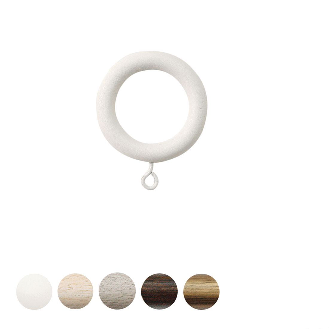 Jones Interiors Cathedral Curtain Pole Ring in Cotton