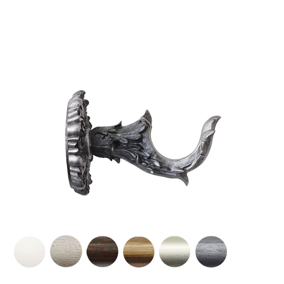 Jones Interiors Florentine Acanthus Bracket in Pewter