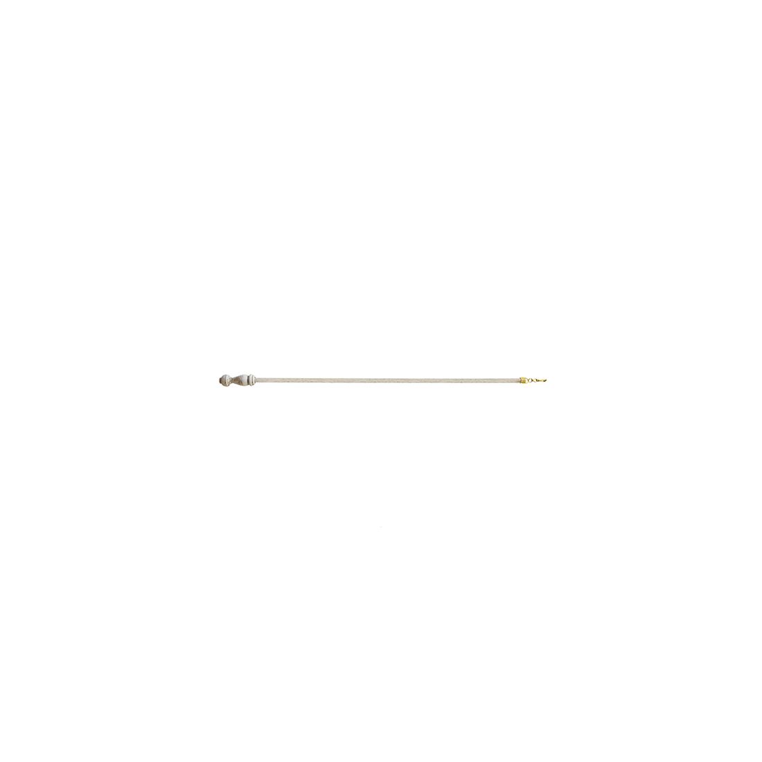 Jones Interiors Hardwick Draw Rod in Putty | Pole Design UK