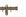 Hallis Galleria End Cap Curtain Pole Set in Burnished Brass