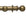 Hallis Modern Country Ball Curtain Pole Set in Gold Black