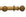 Hallis Modern Country Ribbed Ball Curtain Pole Set in Light Oak