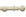 Hallis Modern Country Ribbed Ball Curtain Pole Set in Pearl