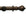 Hallis Modern Country Sugar Pot Curtain Pole Set in Dark Oak