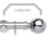 Hallis Neo Chrome Ball 5-Sided Bay Window Curtain Pole Set shown in 35mm
