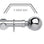 Hallis Neo Chrome Ball 3-Sided Bay Window Curtain Pole Set shown in 35mm