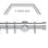 Hallis Neo Chrome End Cap 3-Sided Bay Window Curtain Pole Set shown in 35mm