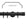 Hallis Neo Matt Black Stud 5-Sided Bay Window Curtain Pole Set shown in 35mm