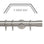 Hallis Neo Stainless Steel Stud 3-Sided Bay Window Curtain Pole Set shown in 35mm
