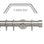 Hallis Neo Stainless Steel End Cap 3-Sided Bay Window Curtain Pole Set shown in 35mm