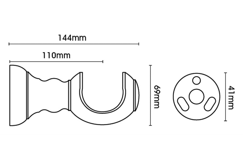 45mm Cup Bracket