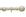 Hallis Origins Ball Curtain Pole Set in Limestone
