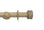 Hallis Origins Disc Curtain Pole Set in Millstone Grey