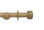 Hallis Origins Disc Curtain Pole Set in Quarry Stone