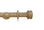 Hallis Origins Disc Curtain Pole Set in Shale