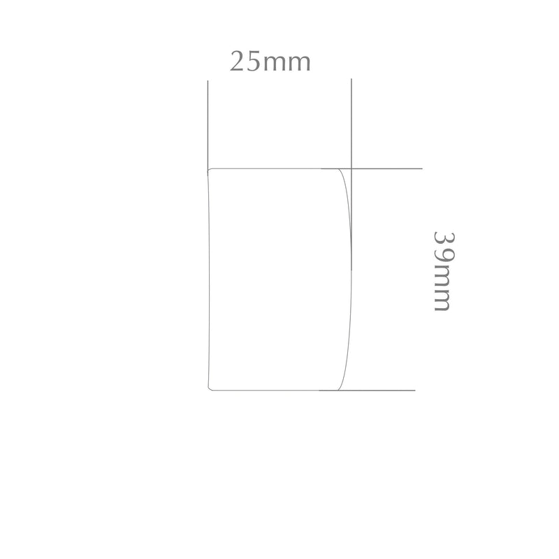 End cap dimensions