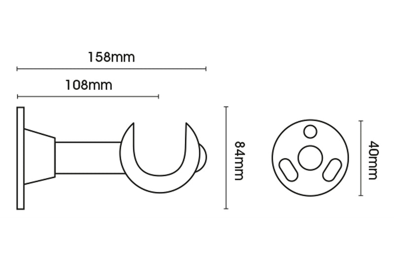 55mm Cup Bracket