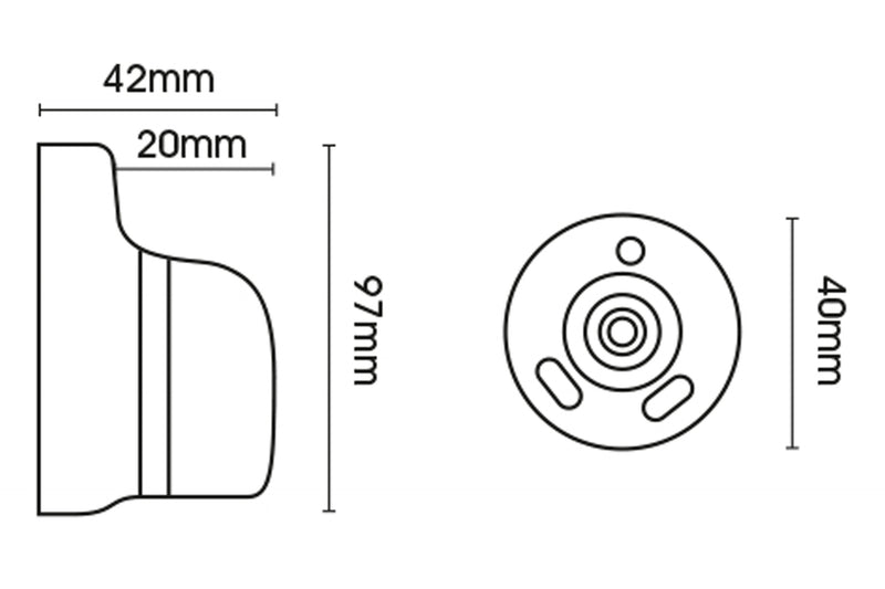 55mm Recess Bracket