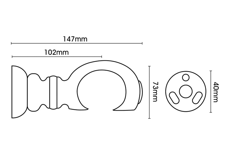 45mm Clasp Bracket