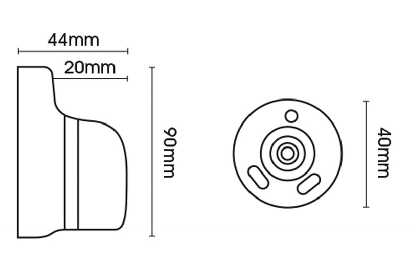 45mm Recess Bracket