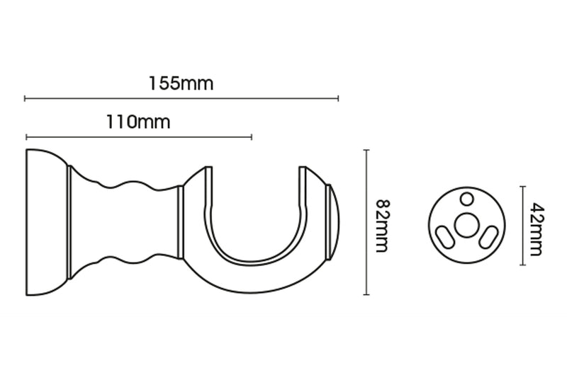 55mm Cup Bracket