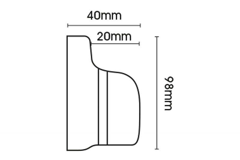 55mm Recess Bracket