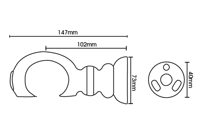 45mm Clasp Bracket