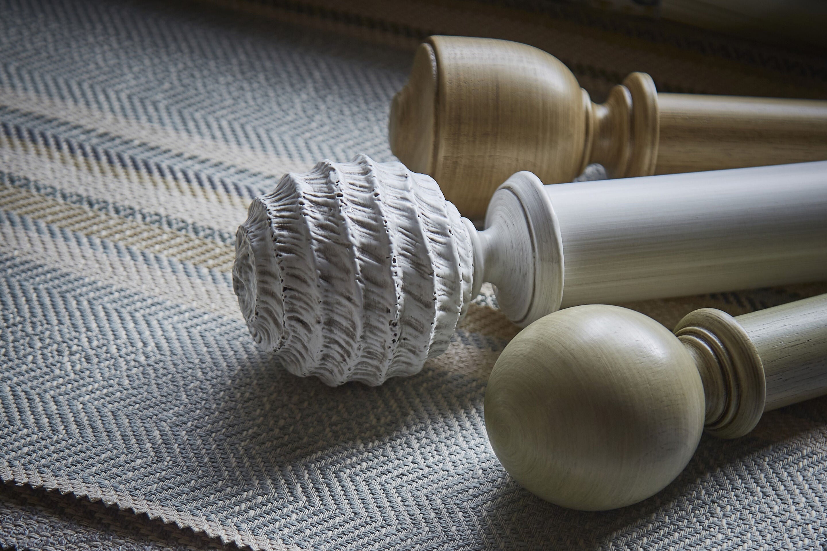 Origins Ball finial close up