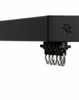 Silent Gliss 6970 Heavy Duty Curtain Track in Black