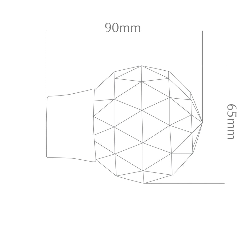 Finial dimensions