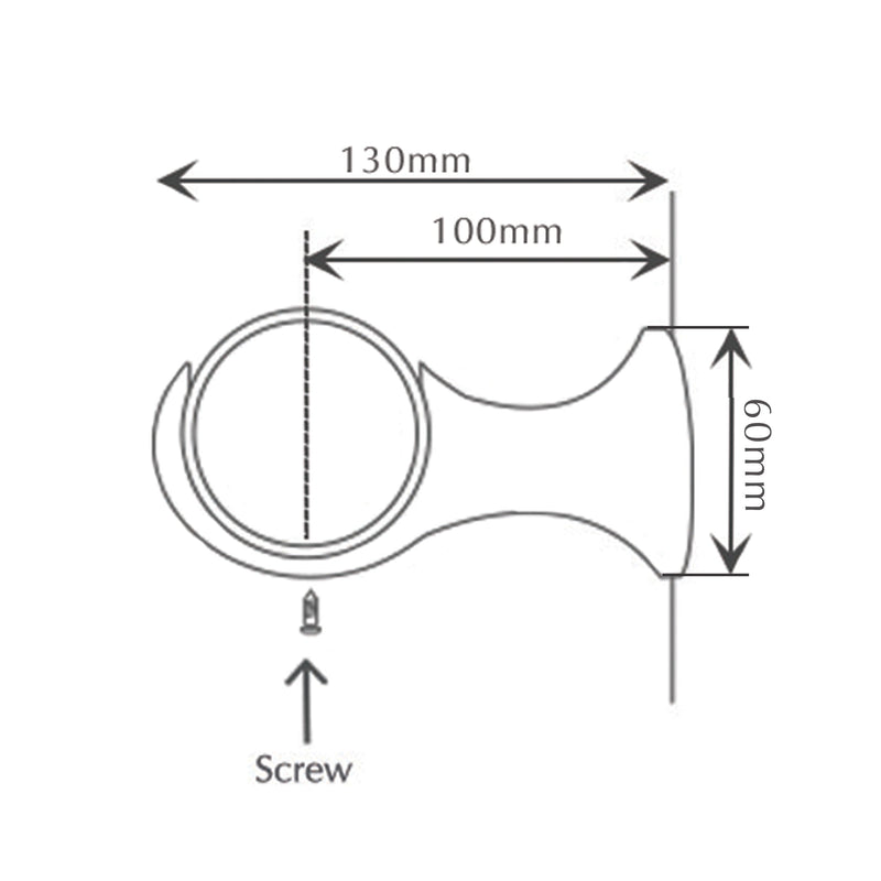 Bracket dimensions