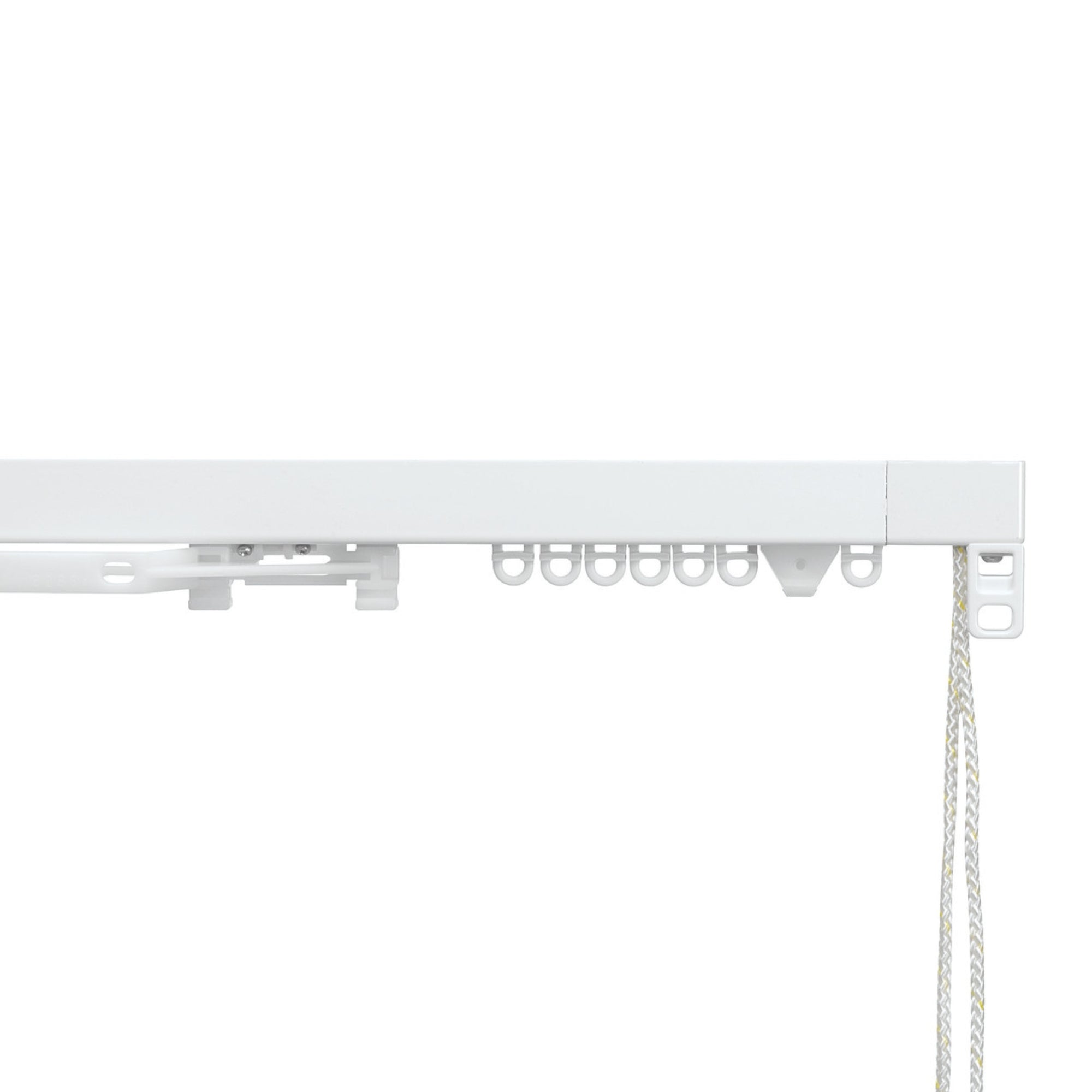 Silent Gliss 3870 Curtain Track in White