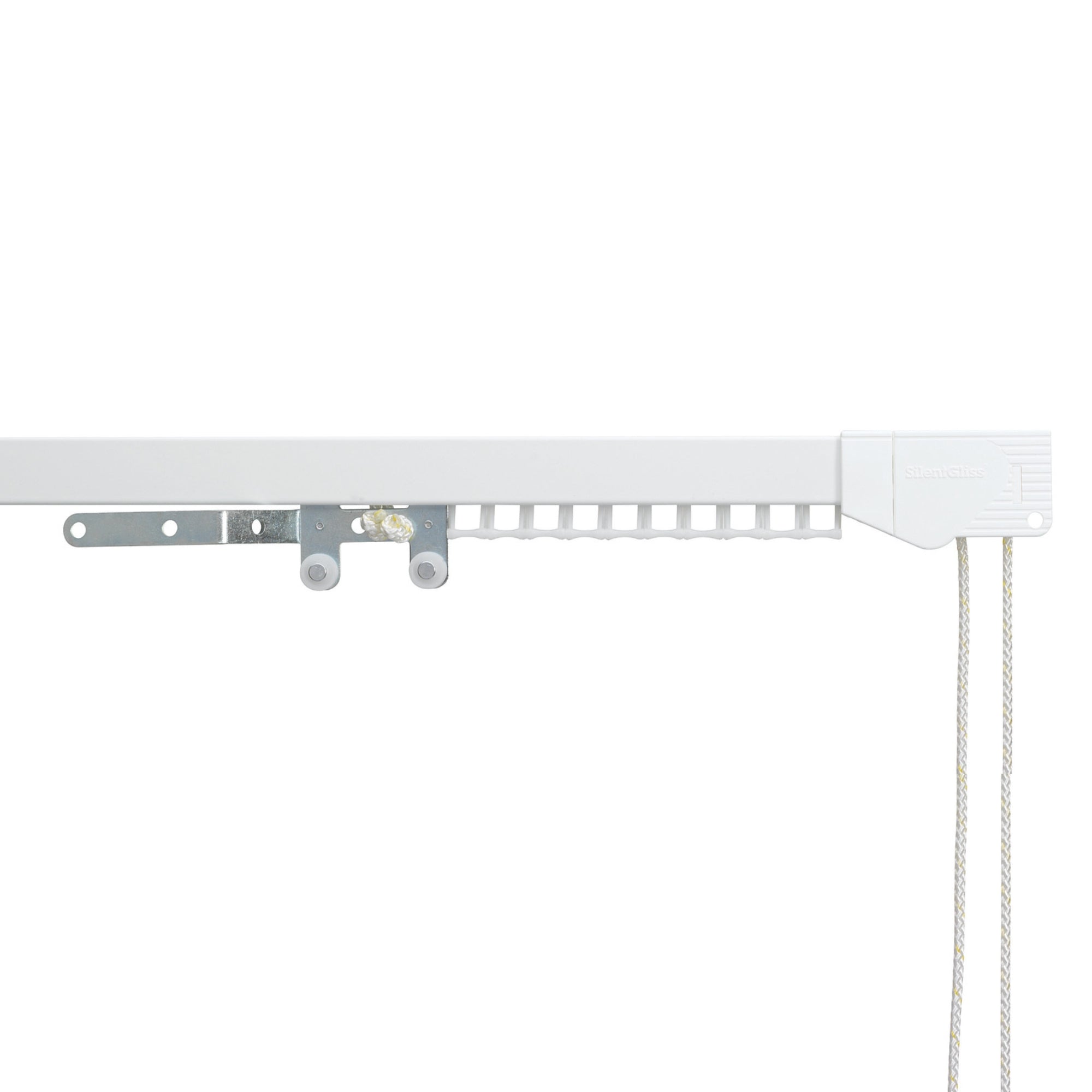 Silent Gliss 3900 Curtain Track in White