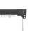 Silent Gliss 3840 Corded Curtain Track in Charcoal, end cap and gliders