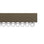 Silent Gliss 6870 Curtain Track in Antique Bronze, end cap and gliders