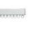 Silent Gliss 6870 Curtain Track in Silver, end cap and gliders